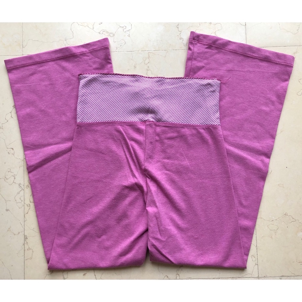 So Low Pink Fold Over Pants - Picture 3 of 5